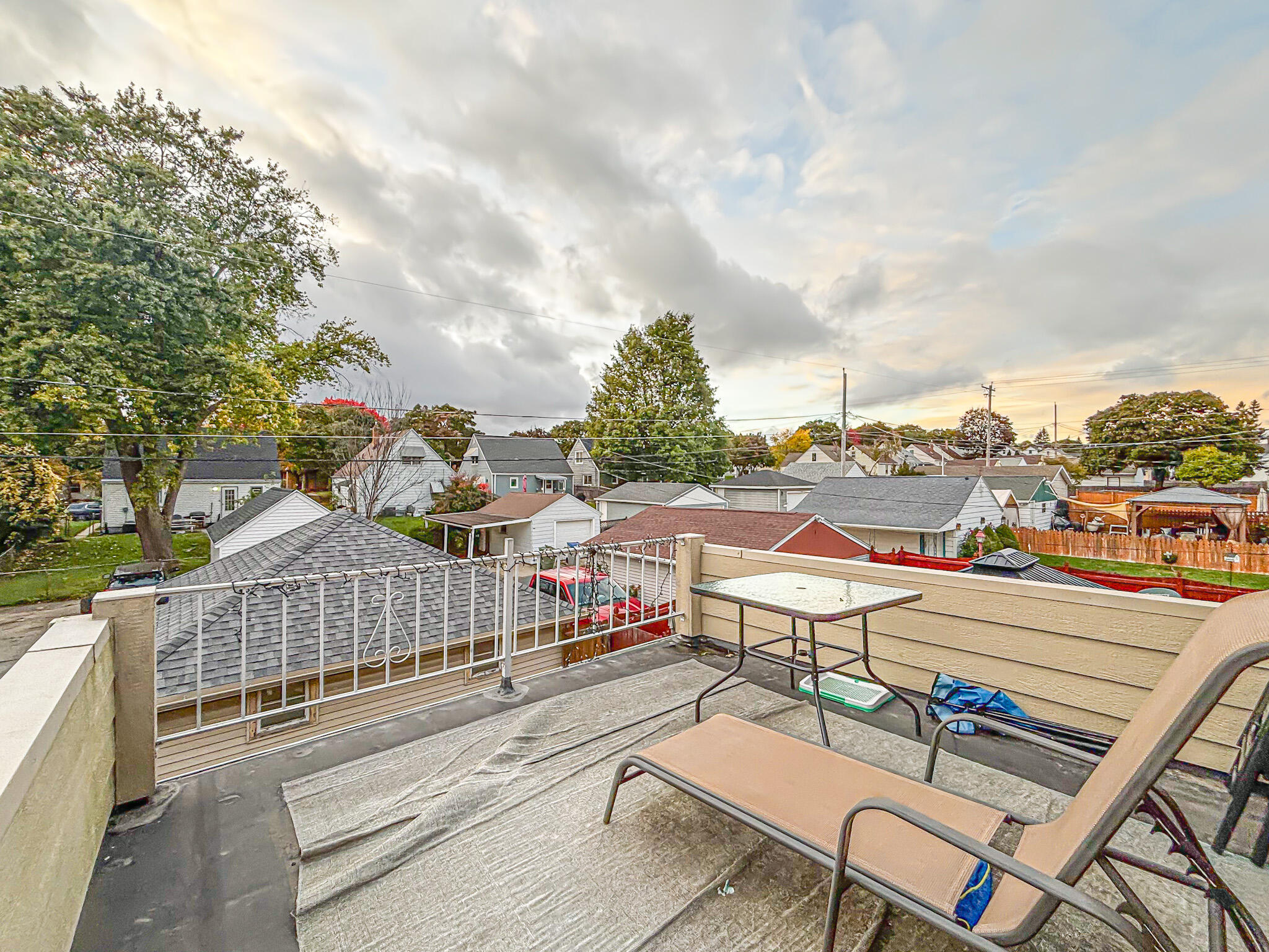3723 South 18th Street, Unit 3725 Milwaukee, WI 53221 - Photo 25 of 28 Balcony off Upper