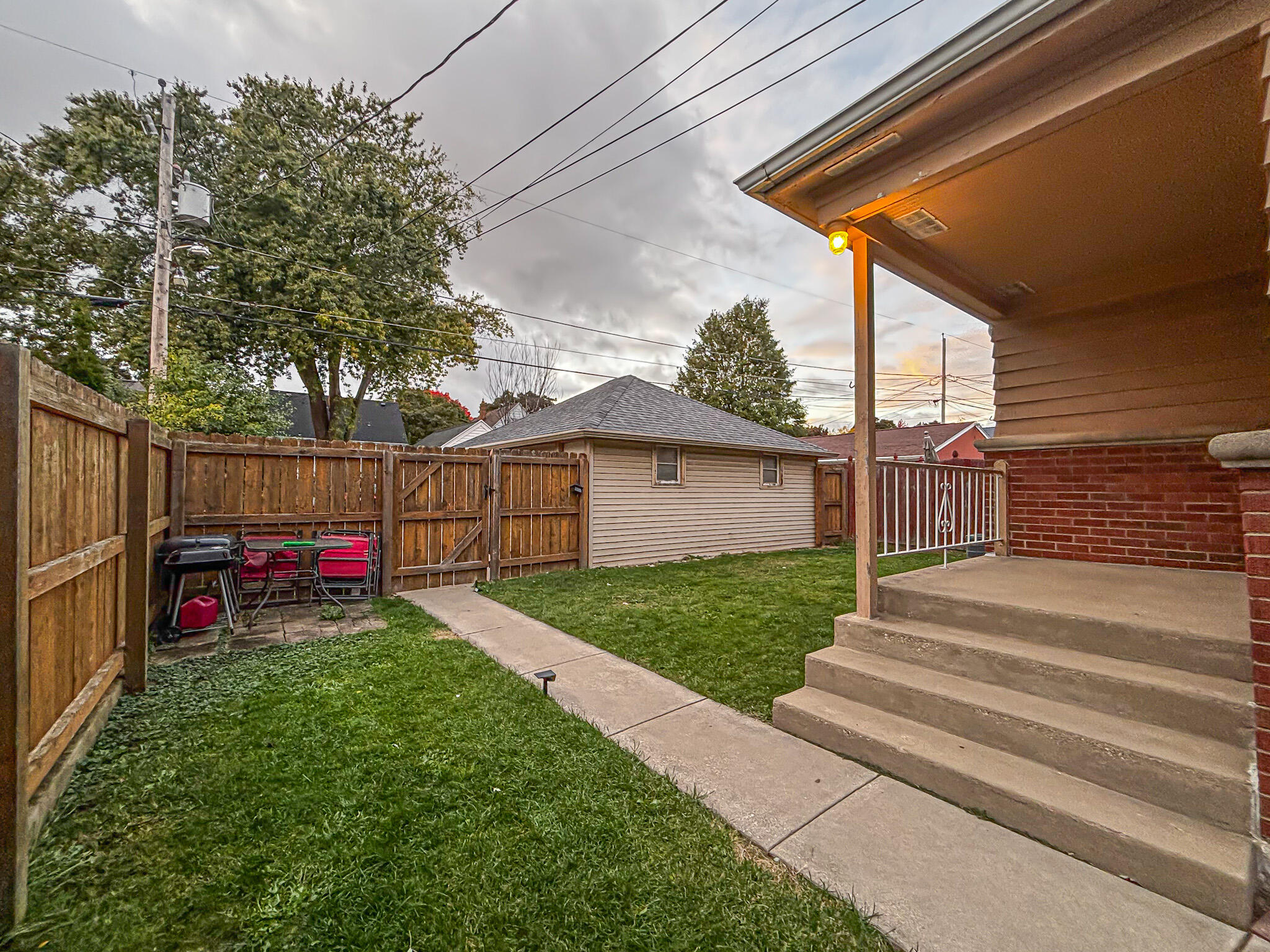 3723 South 18th Street, Unit 3725 Milwaukee, WI 53221 - Photo 26 of 28 Fenced Backyard