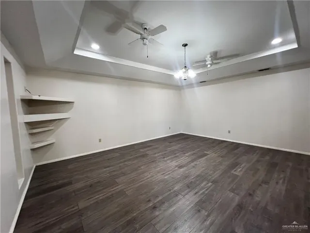 wooden floor in an empty room
