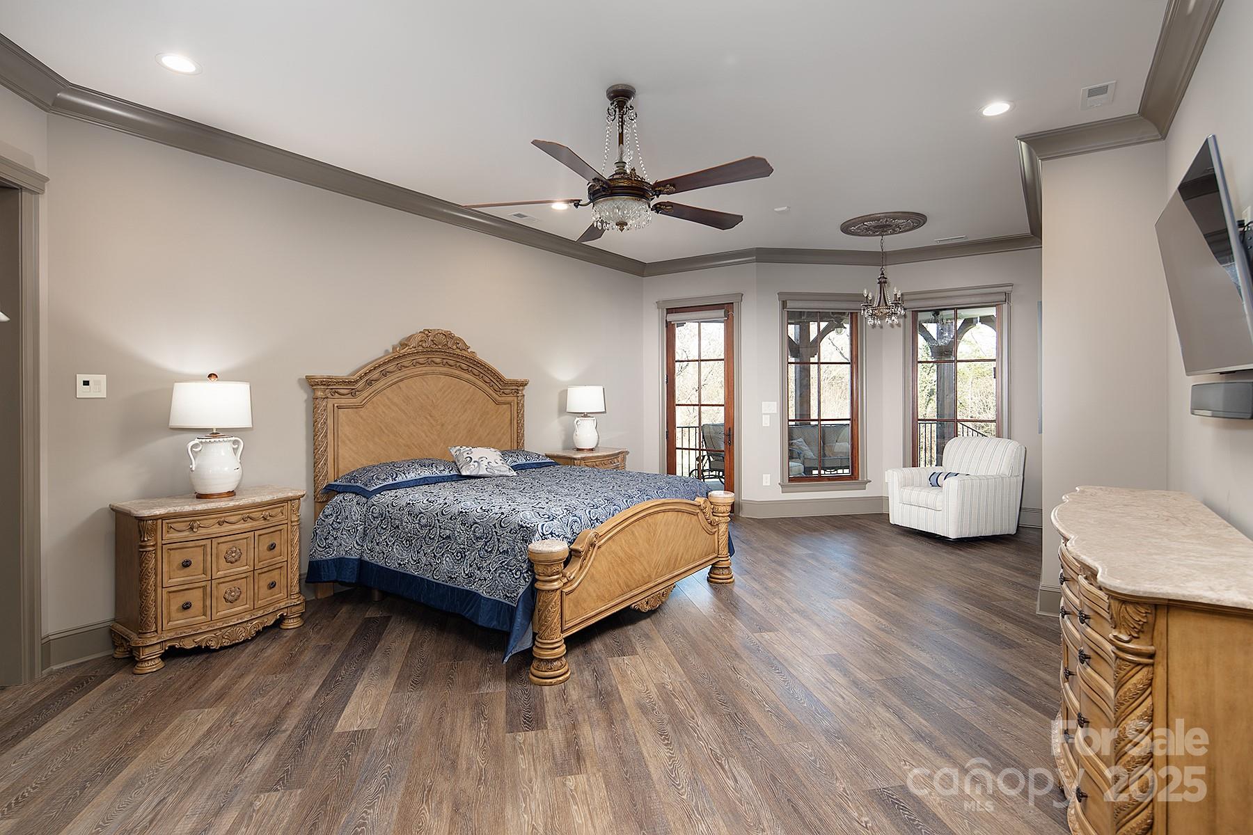 3200 Beaty Road Gastonia, NC 28056 - Photo 17 of 43 a bedroom with a bed mirror and window