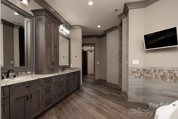 a view of closet area