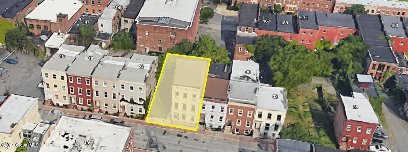 26 Trinity Place Albany, NY 12202 - Photo 33 of 34 26 Trinity Google Earth Highlighted