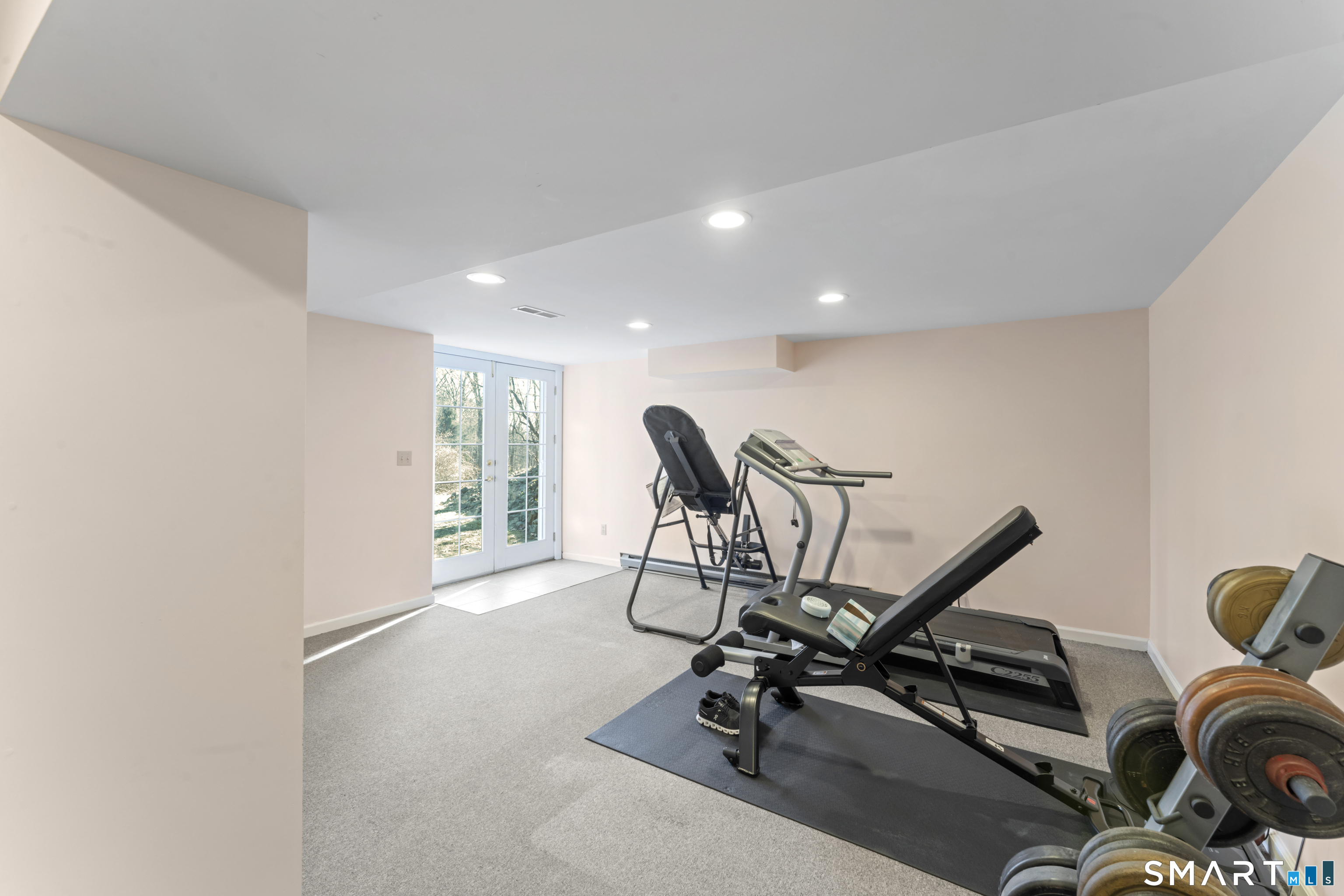 8 Cornerstone Court Ridgefield, CT 06877 - Photo 33 of 40 a view of a workspace with furniture and a window
