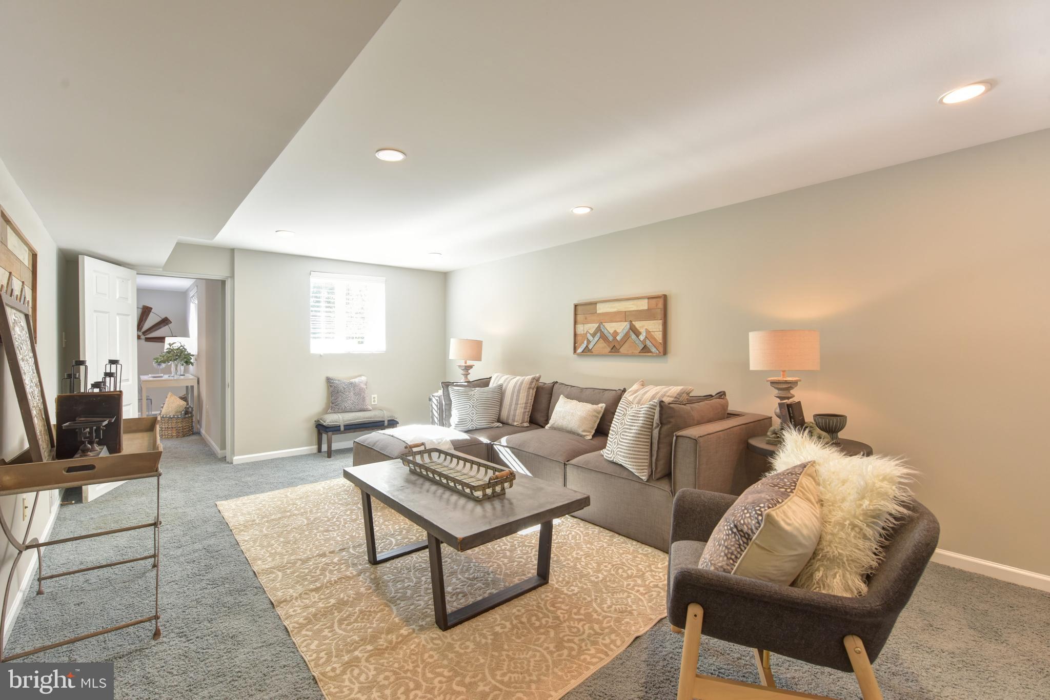 2016 Scroggins Road Alexandria, VA 22302 - Photo 24 of 41 Lower Level Family Room