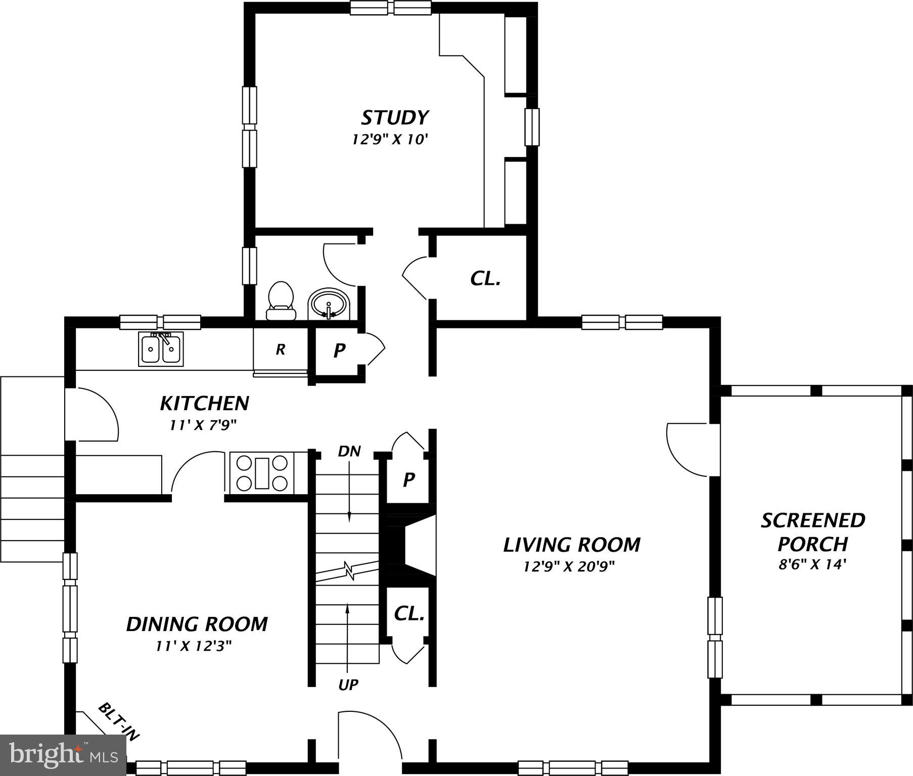 2016 Scroggins Road Alexandria, VA 22302 - Photo 39 of 41 Floor Plan - Main Level