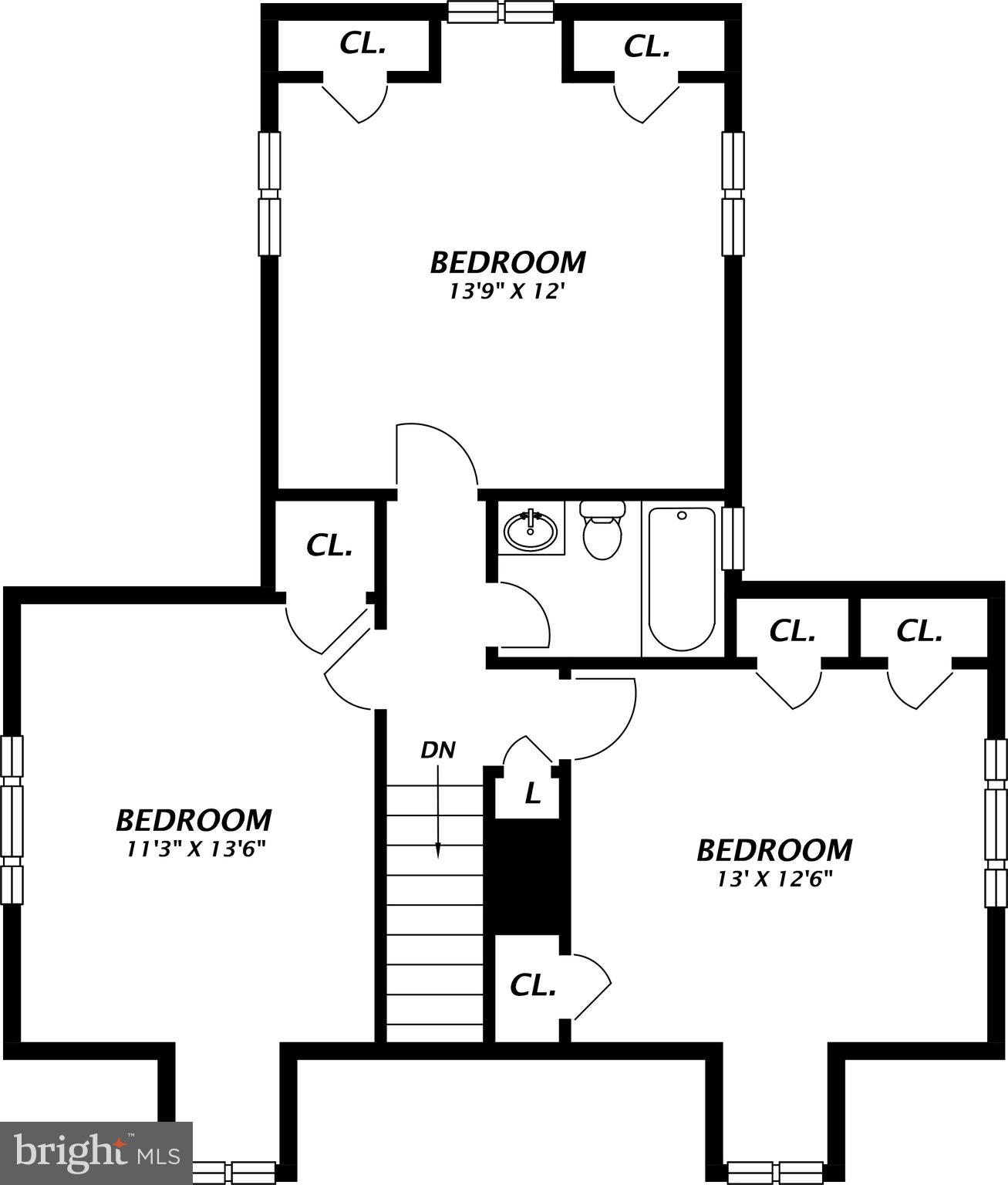2016 Scroggins Road Alexandria, VA 22302 - Photo 40 of 41 Floor Plan - Upper Level
