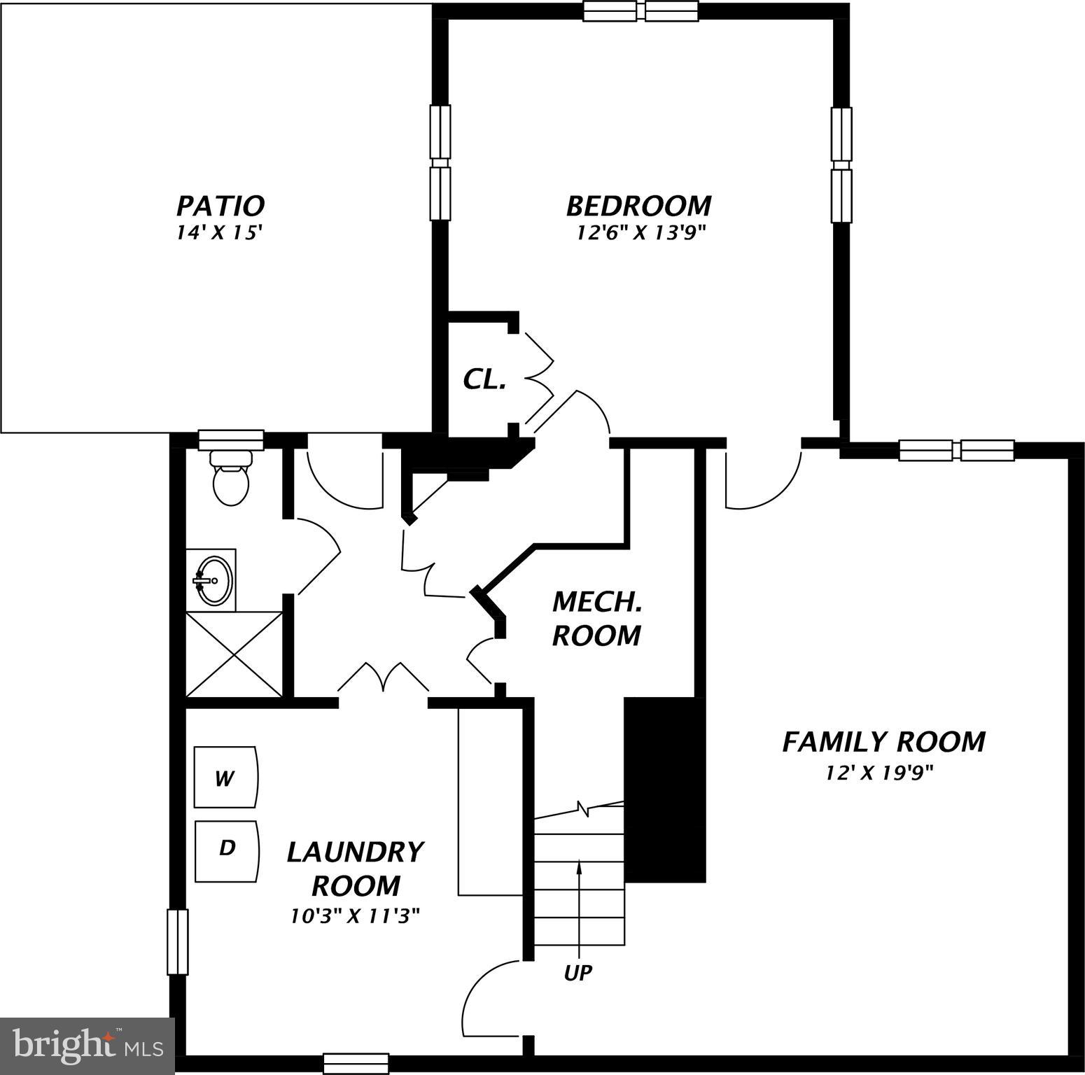 2016 Scroggins Road Alexandria, VA 22302 - Photo 41 of 41 Floor Plan - Lower Level