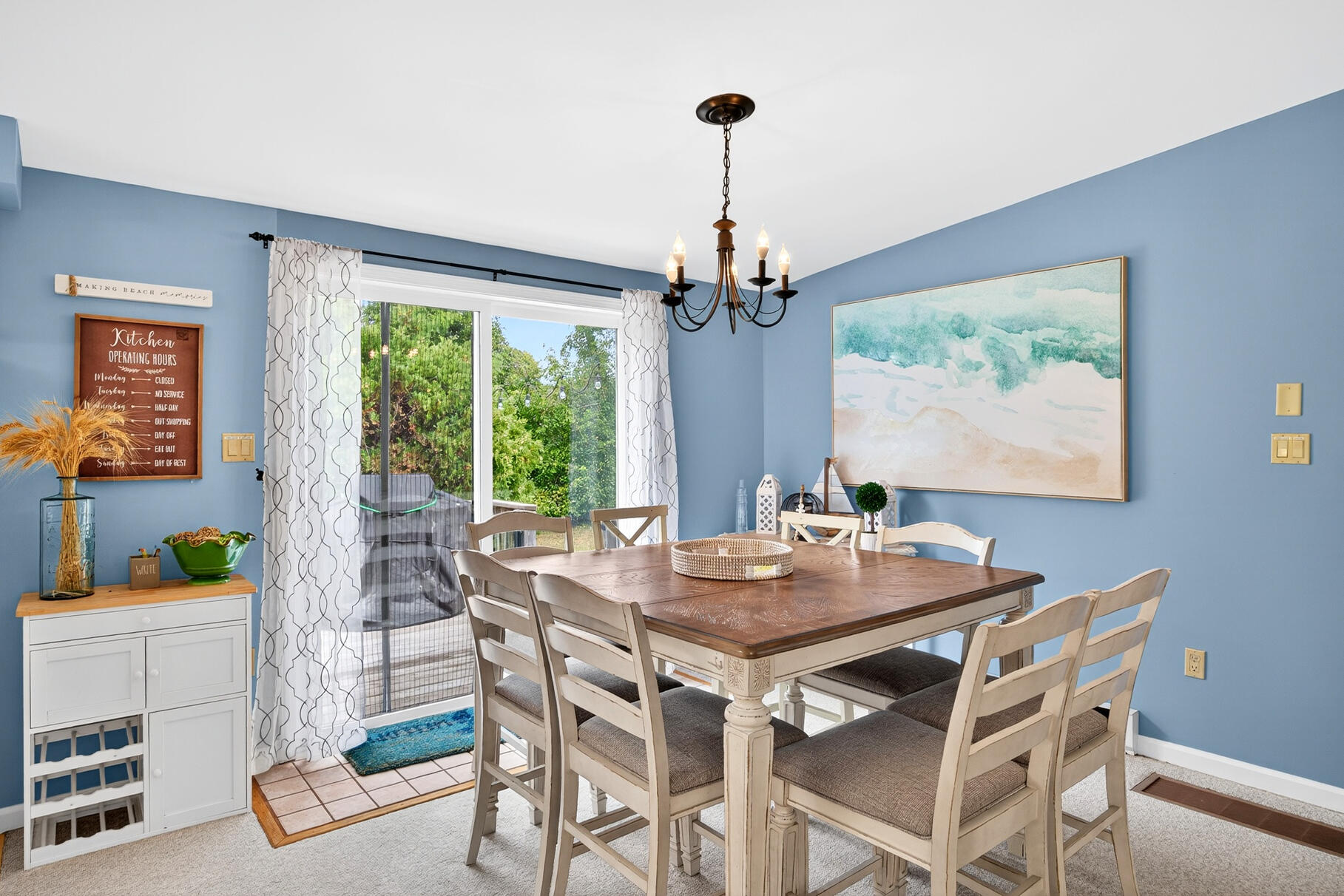 4 Coffey Lane Dennis Port, MA 02639 - Photo 18 of 48 a view of a dining room with furniture window and outside view