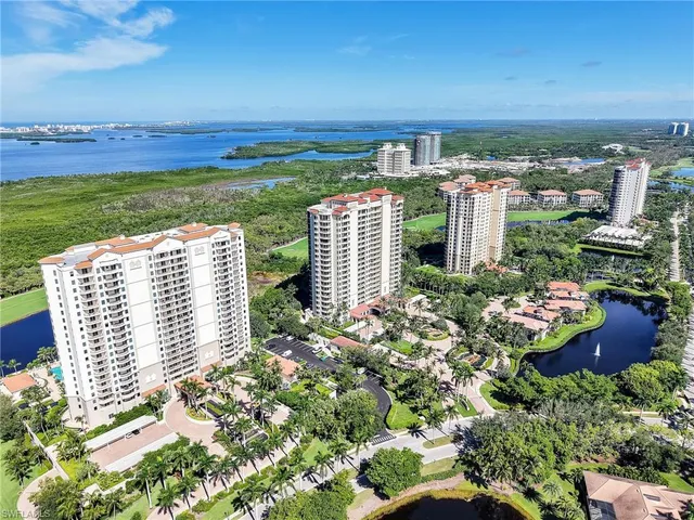 a view of a city and an ocean view