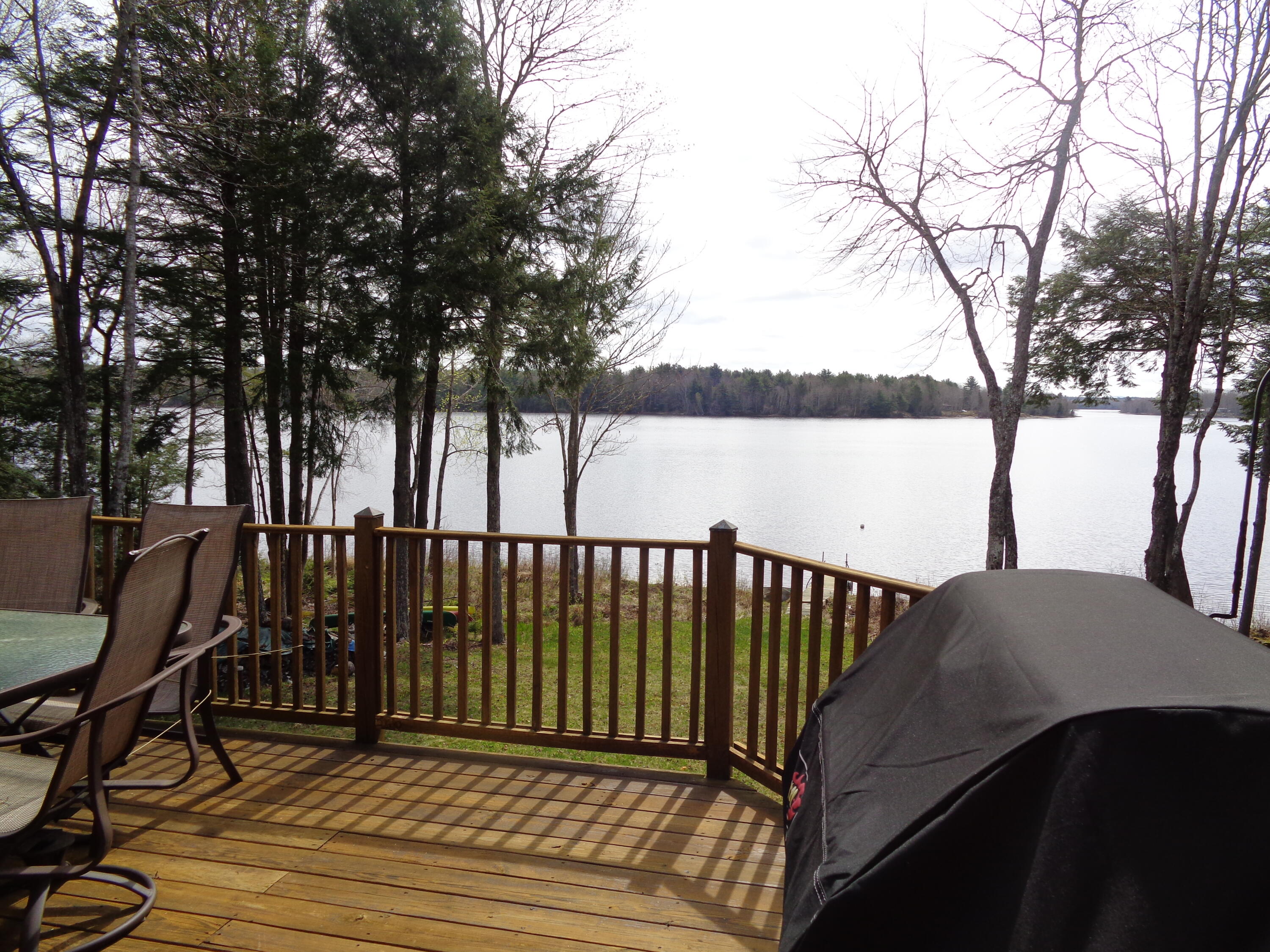 57 Silsby Road Ellsworth, ME 04605 - Photo 27 of 49 View of Lake from Deck