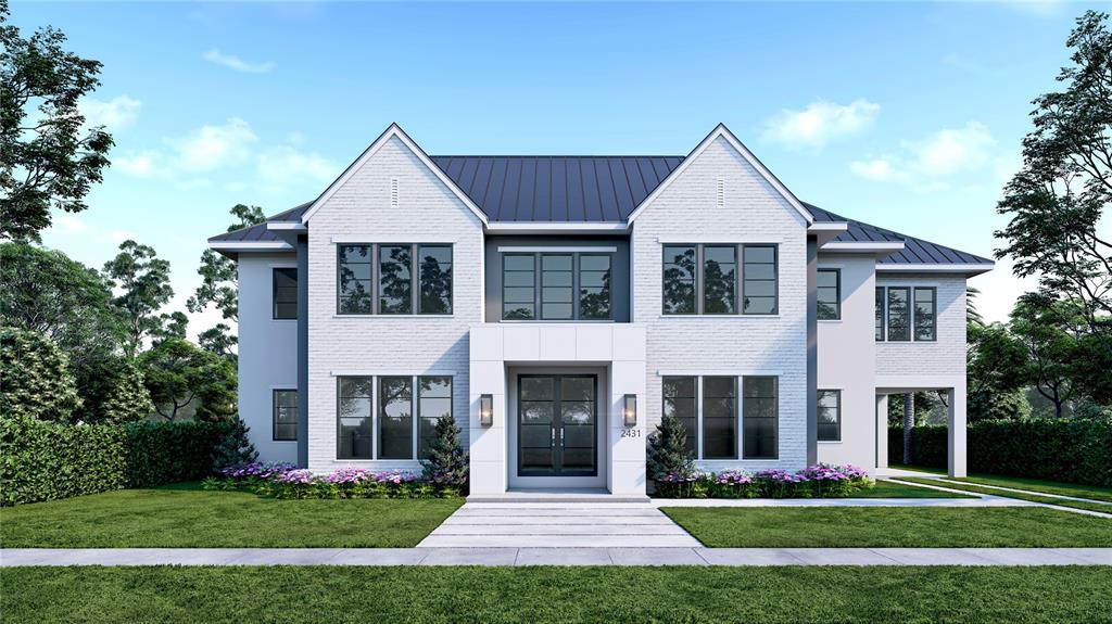 2431 West Prospect Road Tampa, FL 33629 - Photo 1 of 1 Front Elevation Rendering
