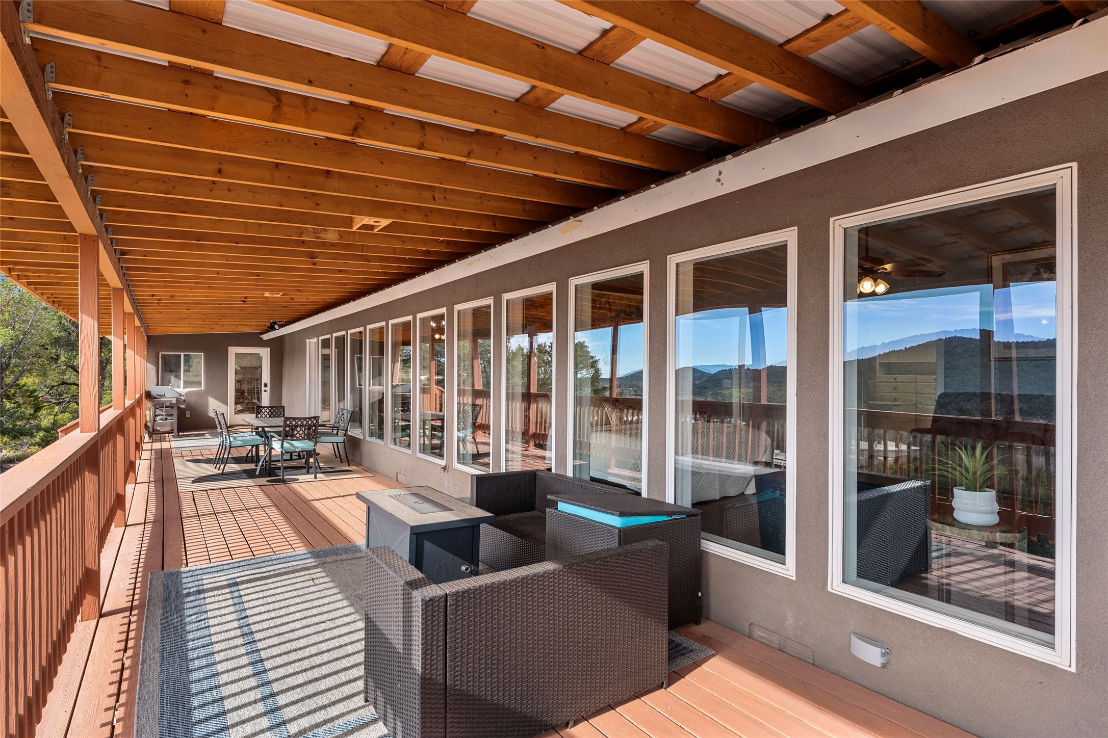 1661 Cerro Gordo Road, Unit E Santa Fe, NM 87501 - Photo 37 of 50 Fabulous deck!