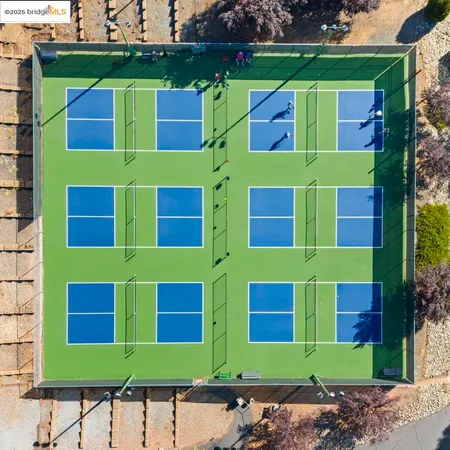 a front view of multiple houses