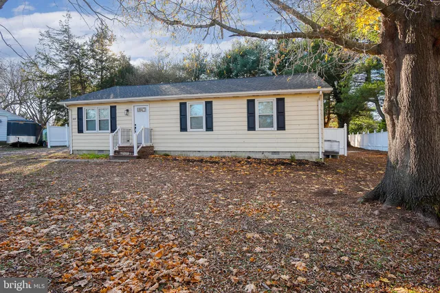a backyard of a house