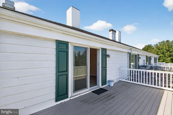 a view of a house with a deck