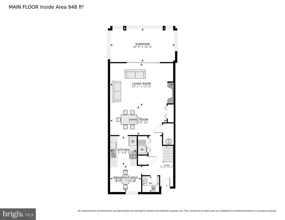 a picture of a floor plan