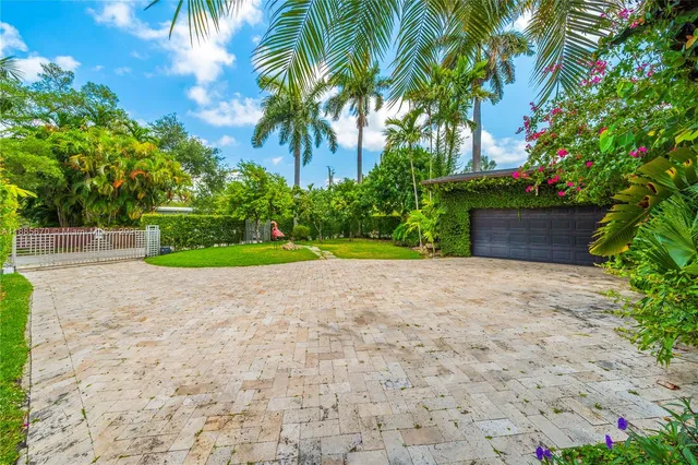 a view of outdoor space and yard
