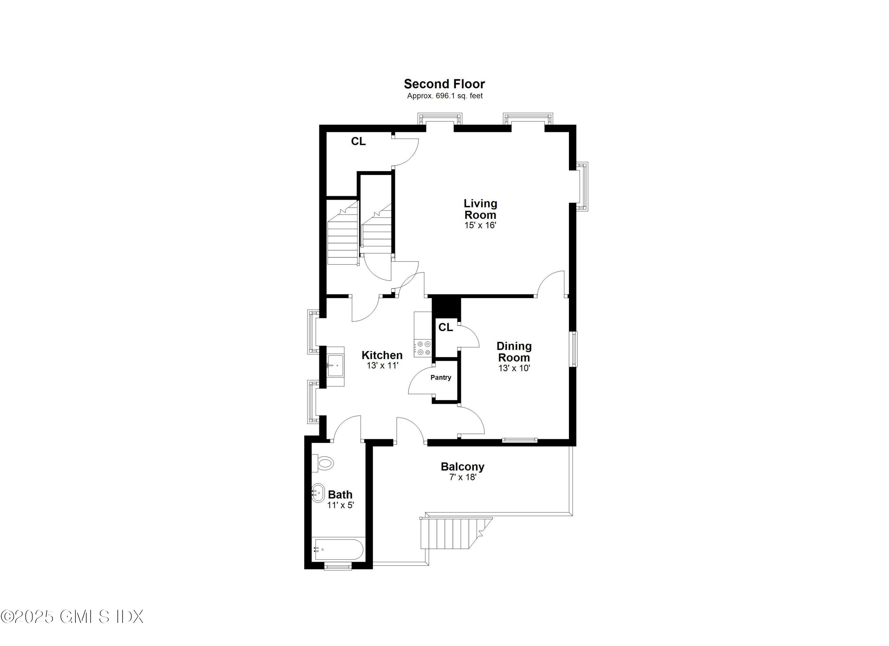 20 Church St W Greenwich, CT 06830 - Photo 30 of 31 a picture of floor plan