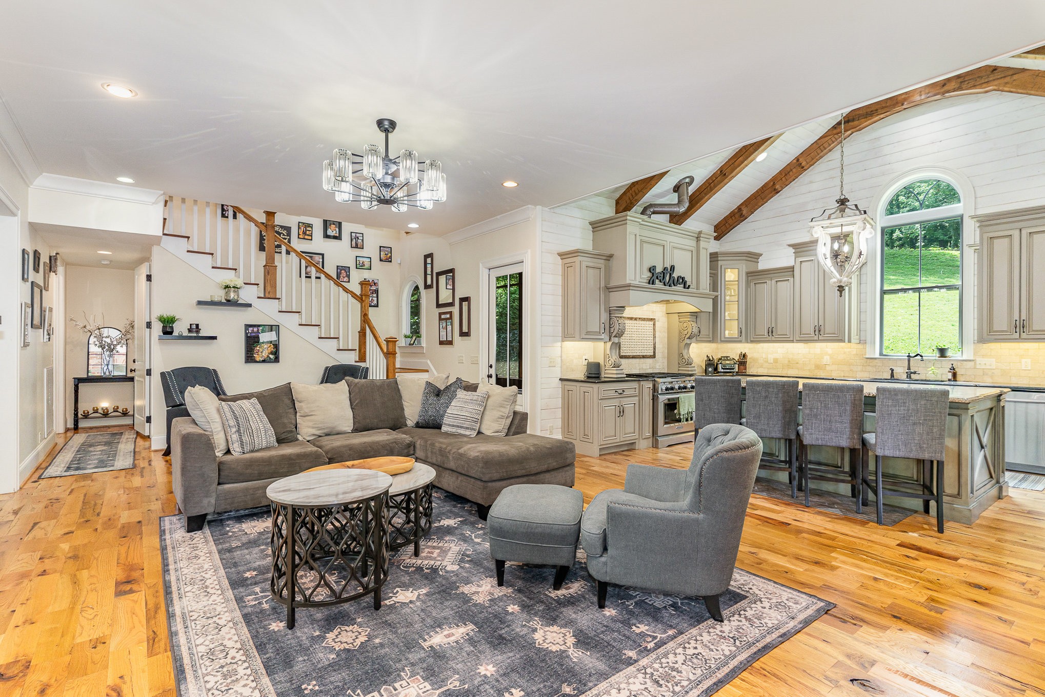 4289 Peytonsville-Trinity Road Franklin, TN 37064 - Photo 21 of 67 a living room with furniture and a large window