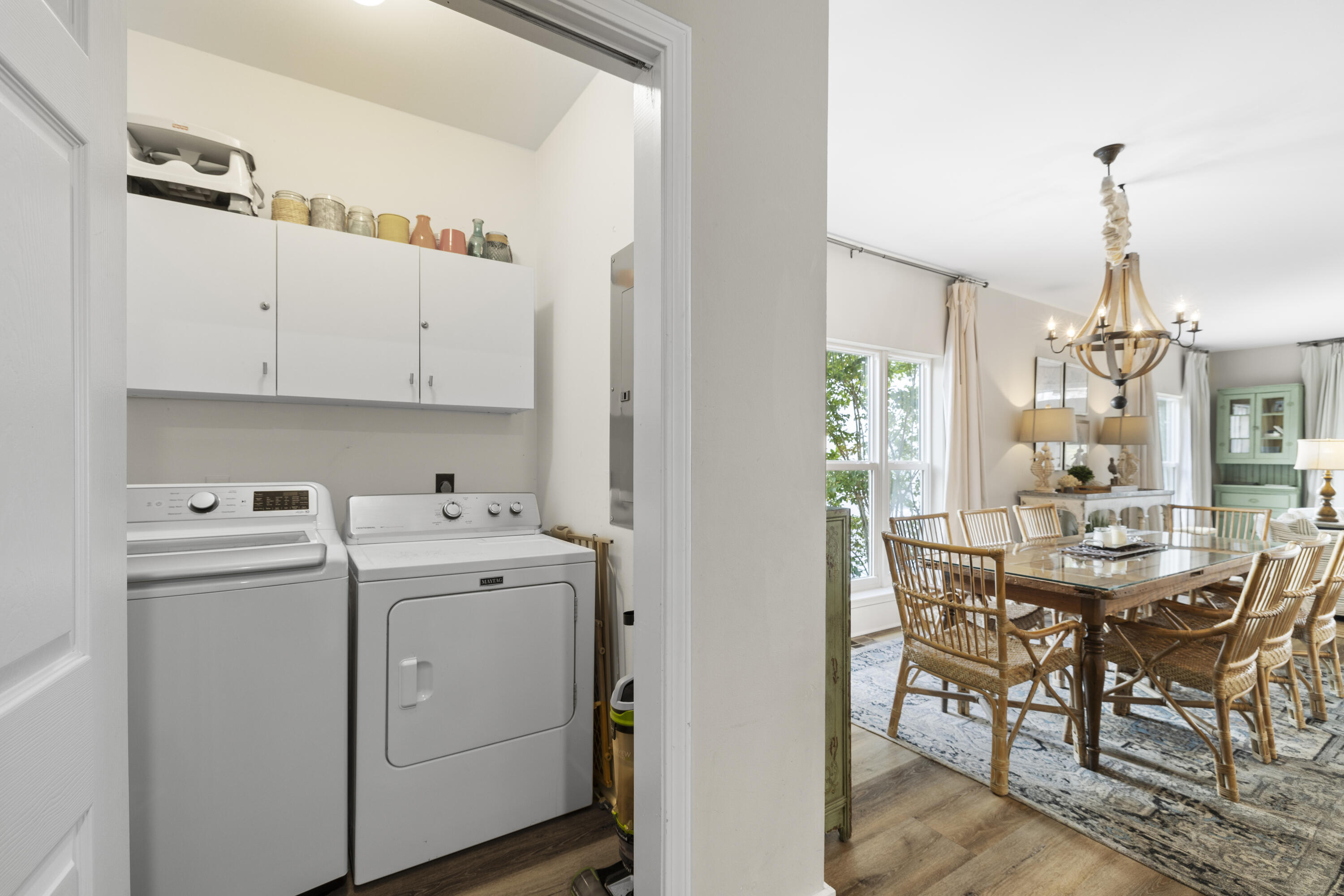 4192 East County Highway 30A, Unit A Santa Rosa Beach, FL 32459 - Photo 20 of 30 a view of a kitchen and utility room