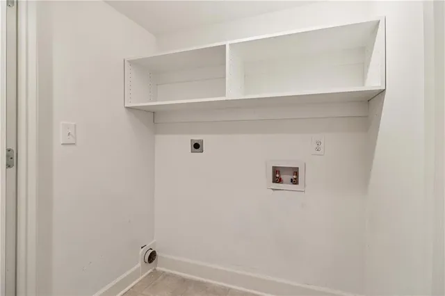 a view of a small space