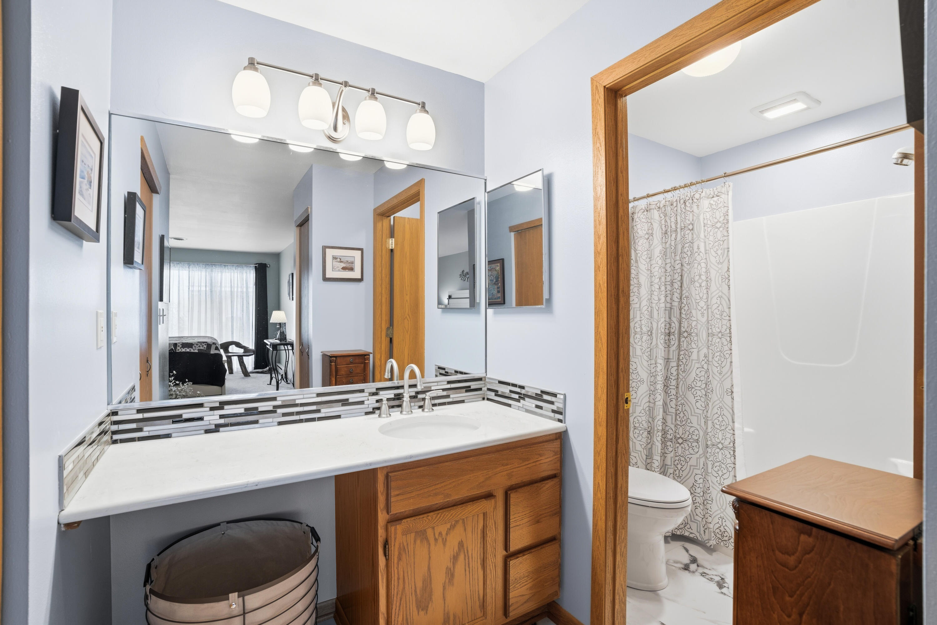 3140 Wood Road, Unit 3 Mount Pleasant, WI 53406 - Photo 13 of 26 Primary Bathroom