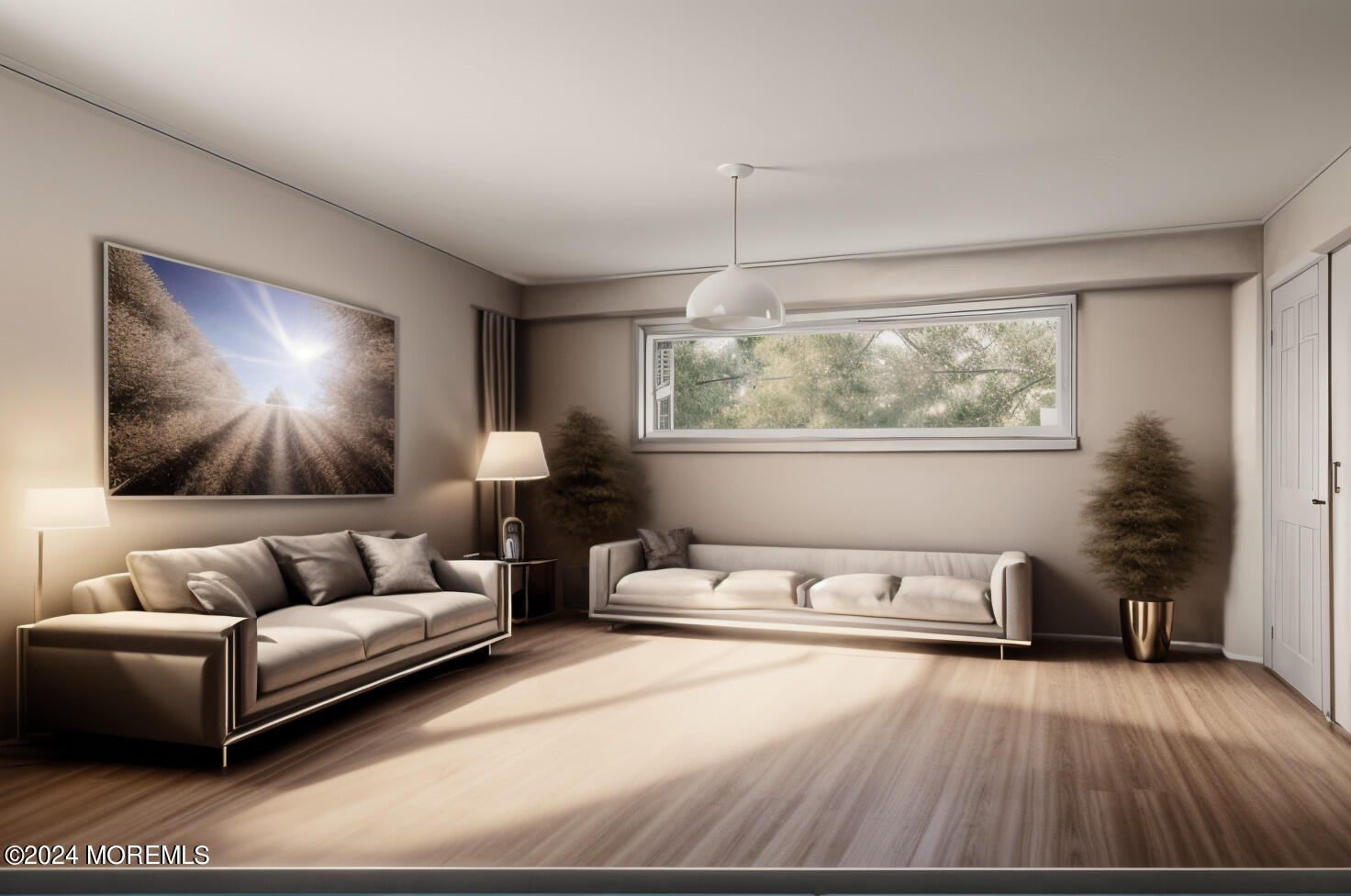 418 Stagecoach Road Millstone Township, NJ 08510 - Photo 13 of 43 a living room with furniture and a large window