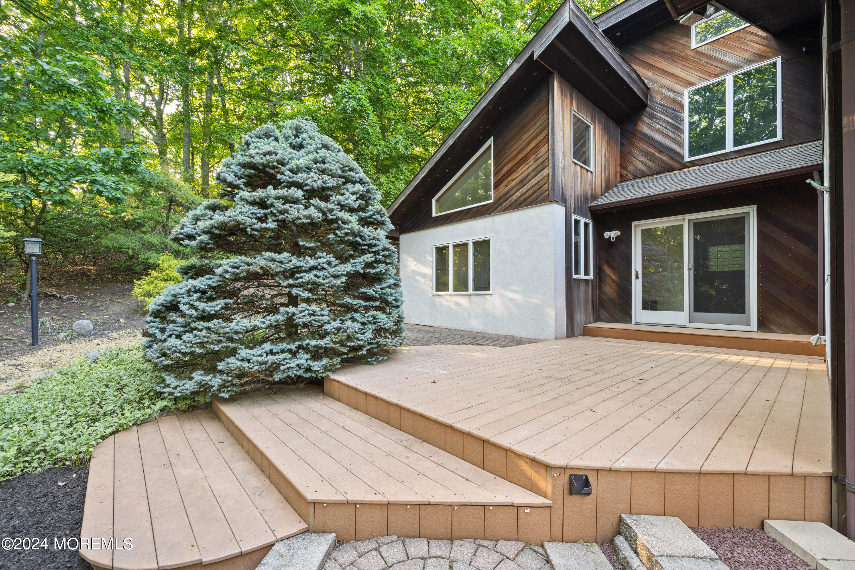 418 Stagecoach Road Millstone Township, NJ 08510 - Photo 26 of 43 a view of backyard with green space