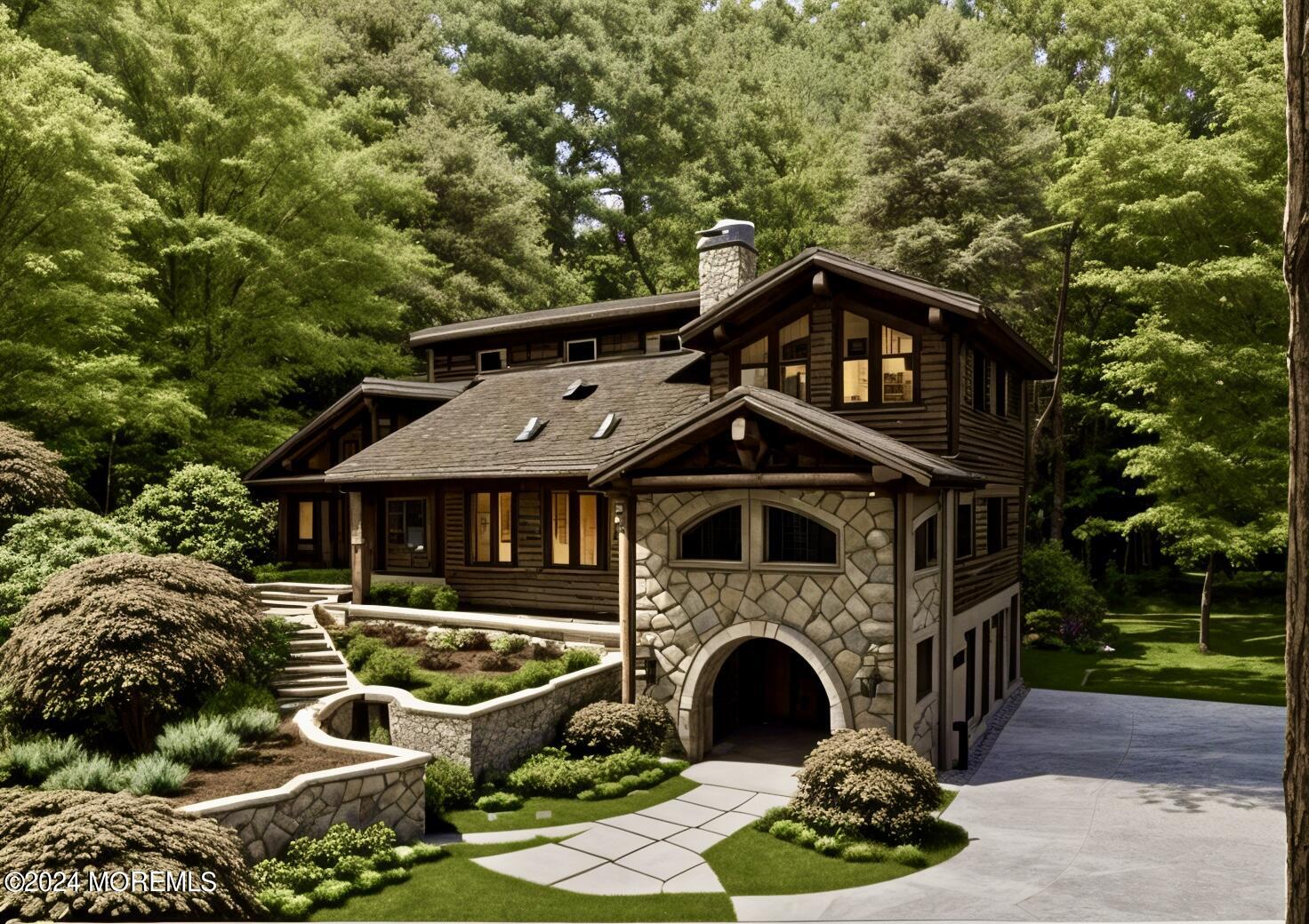 418 Stagecoach Road Millstone Township, NJ 08510 - Photo 41 of 43 a front view of a house with swimming pool