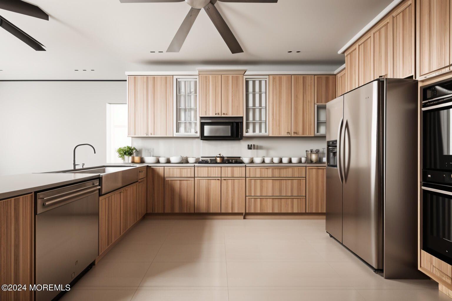 418 Stagecoach Road Millstone Township, NJ 08510 - Photo 7 of 43 a kitchen with stainless steel appliances granite countertop a refrigerator a sink dishwasher a stove with wooden cabinets