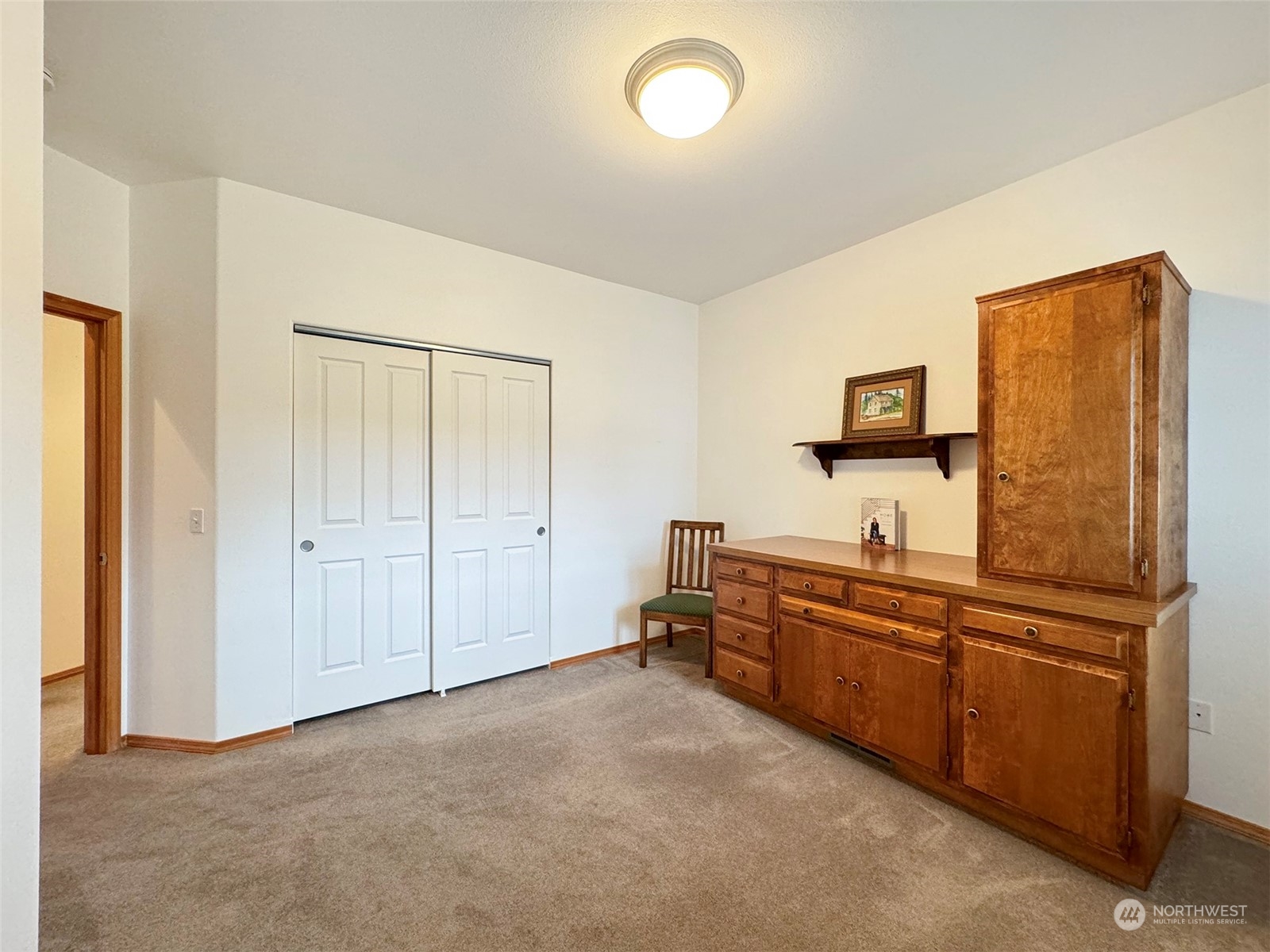 50 Nesting Place Sequim, WA 98382 - Photo 23 of 40 a view of a kitchen with sink cabinet and windows