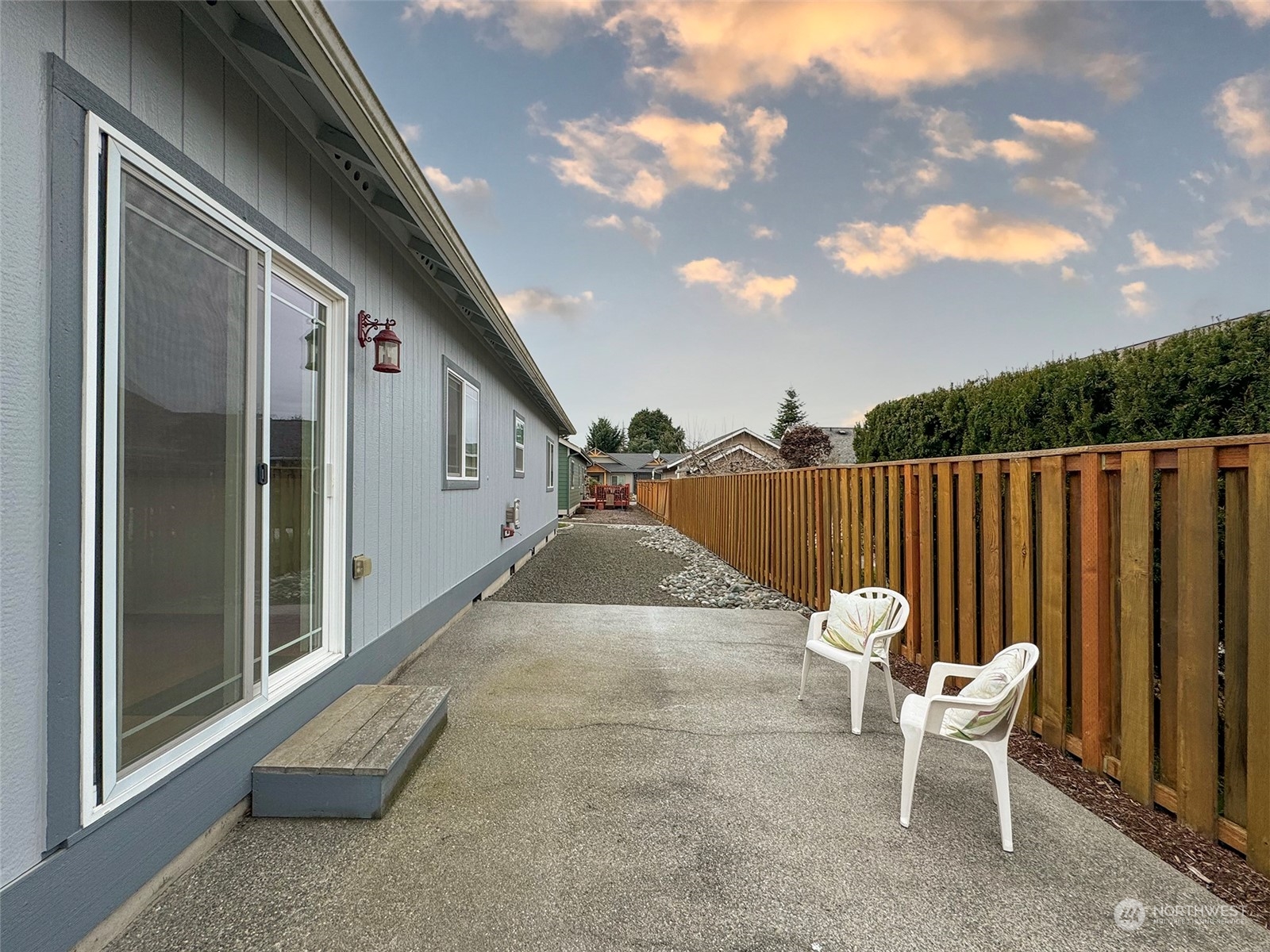 50 Nesting Place Sequim, WA 98382 - Photo 36 of 40 a view of a chair and table in the balcony