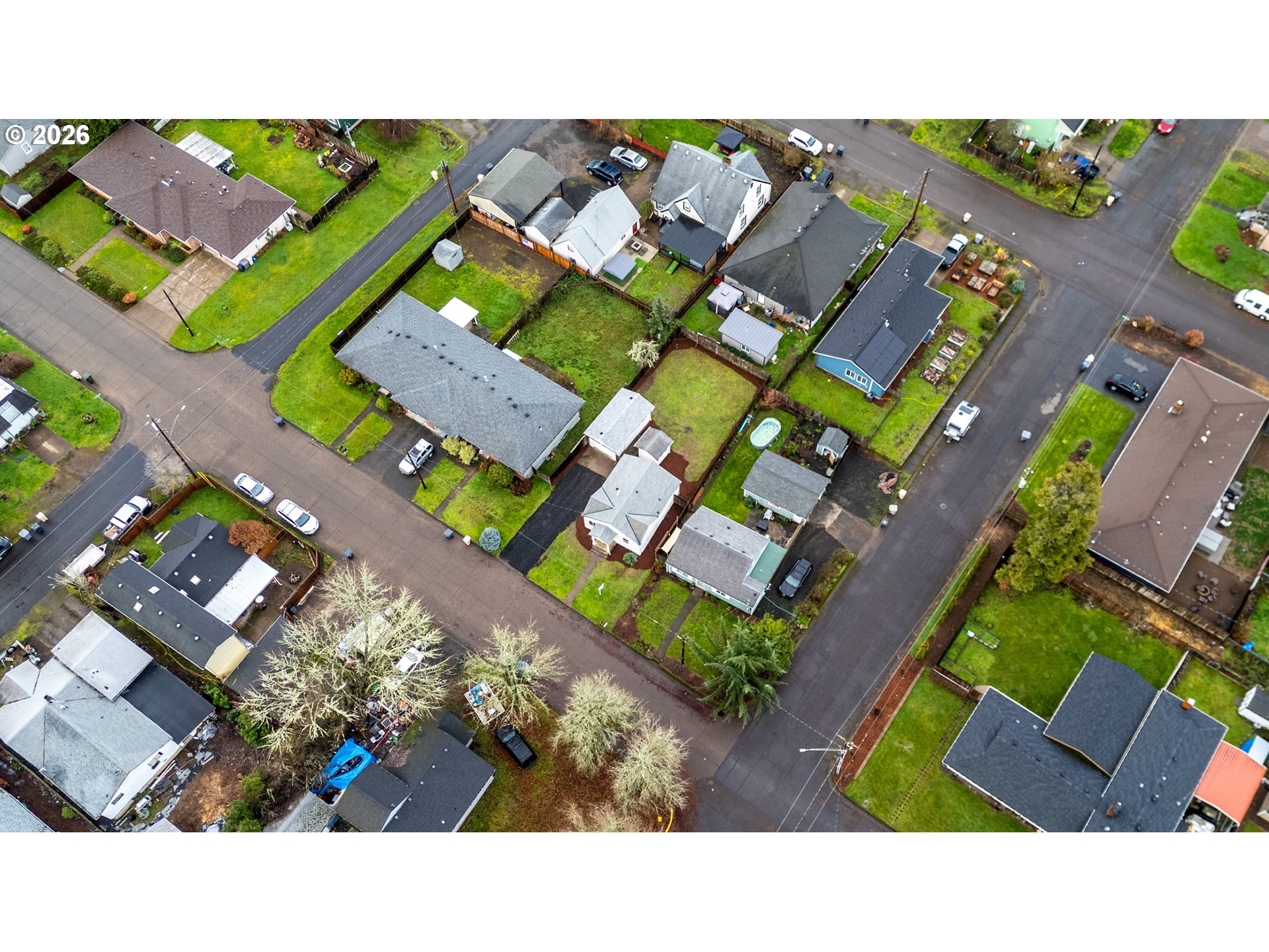 1730 Southwest 12th Avenue Albany, OR 97321 - Photo 20 of 24 an aerial view of a house