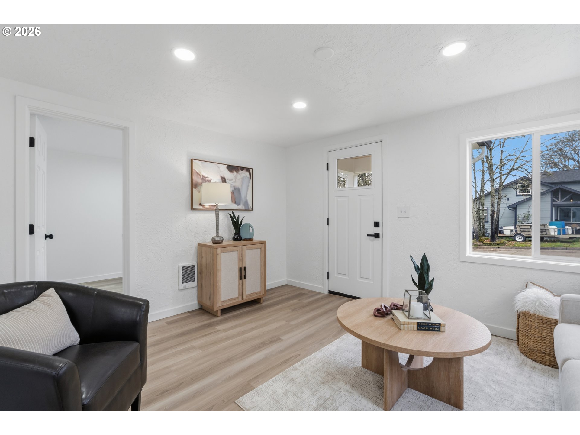 1730 Southwest 12th Avenue Albany, OR 97321 - Photo 24 of 24 a living room with furniture and a wooden floor