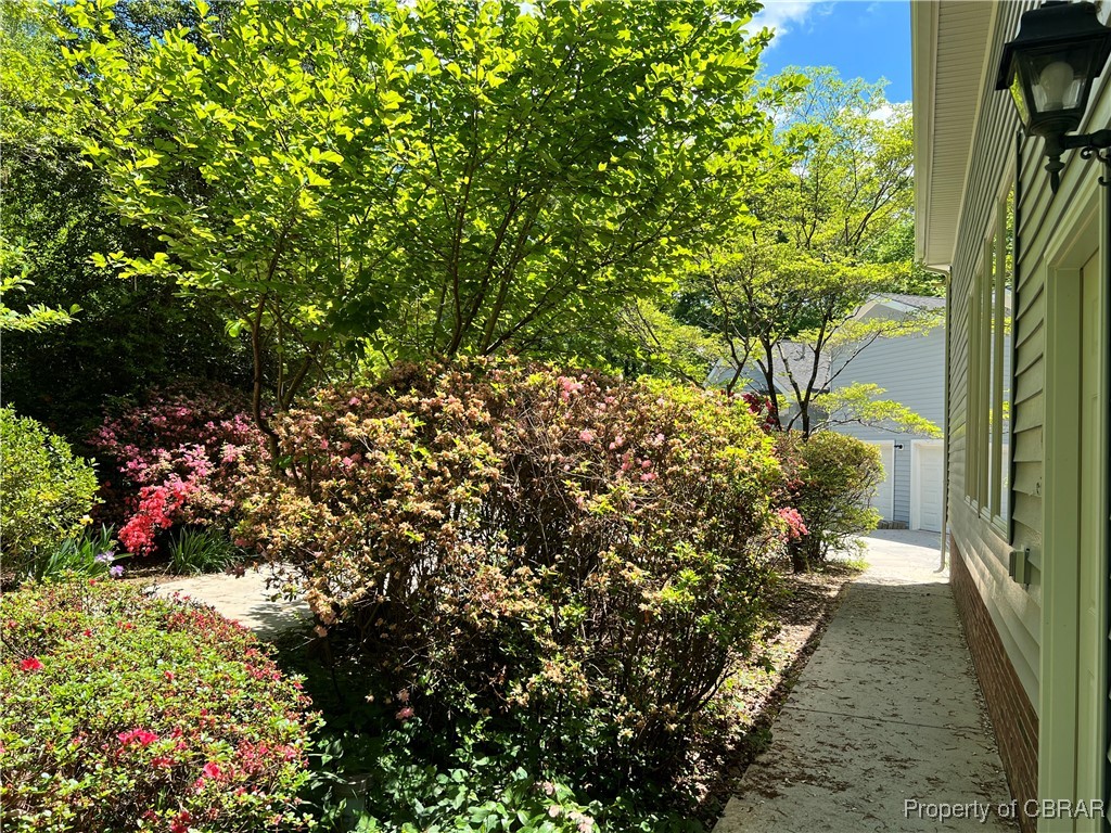 404 Wading Creek Road Dutton, VA 23050 - Photo 23 of 49 Concrete Side Walk along RV Garage