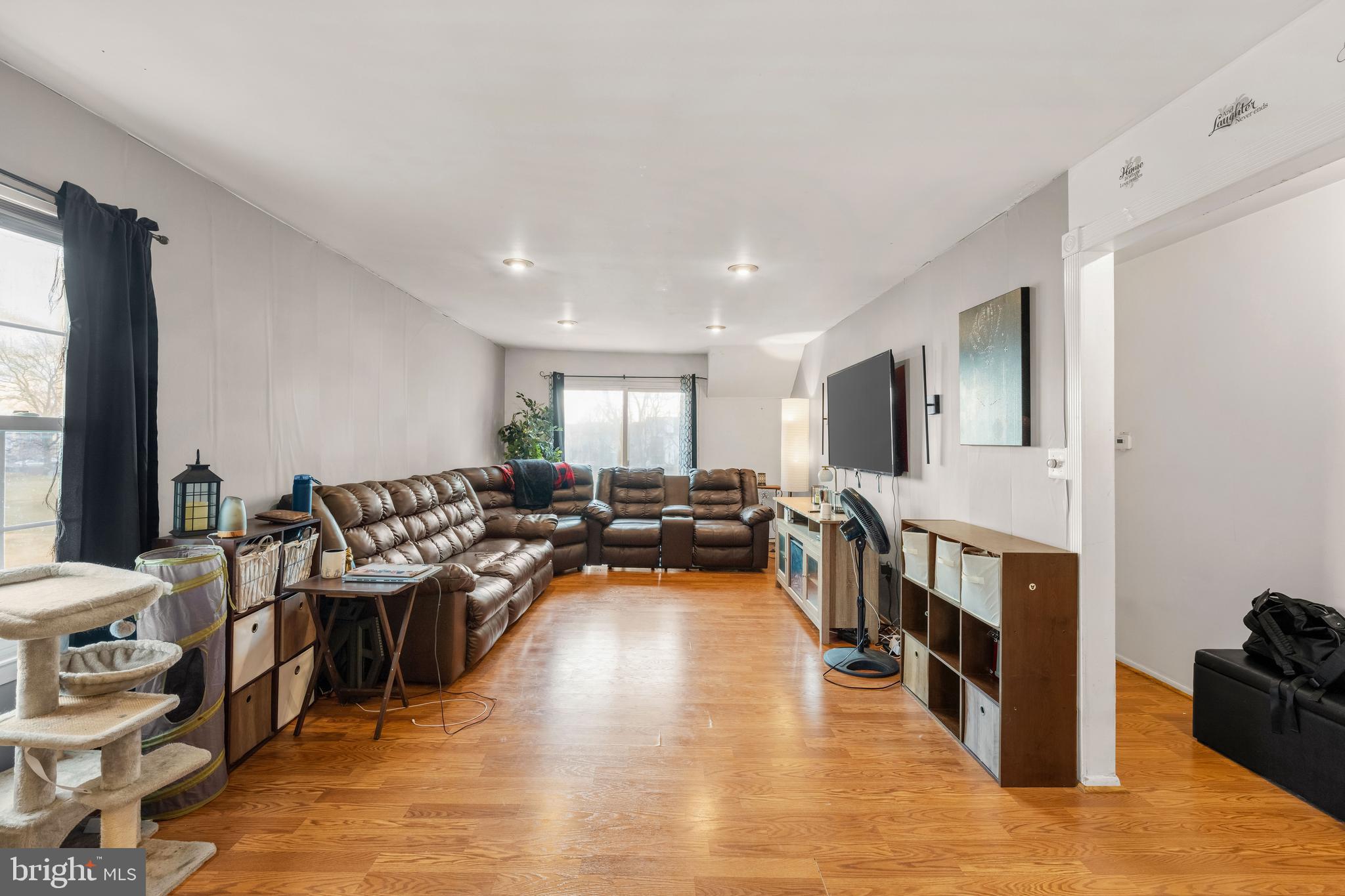 201 Sandstone Court Lumberton, NJ 08048 - Photo 6 of 19 a living room with furniture and a flat screen tv