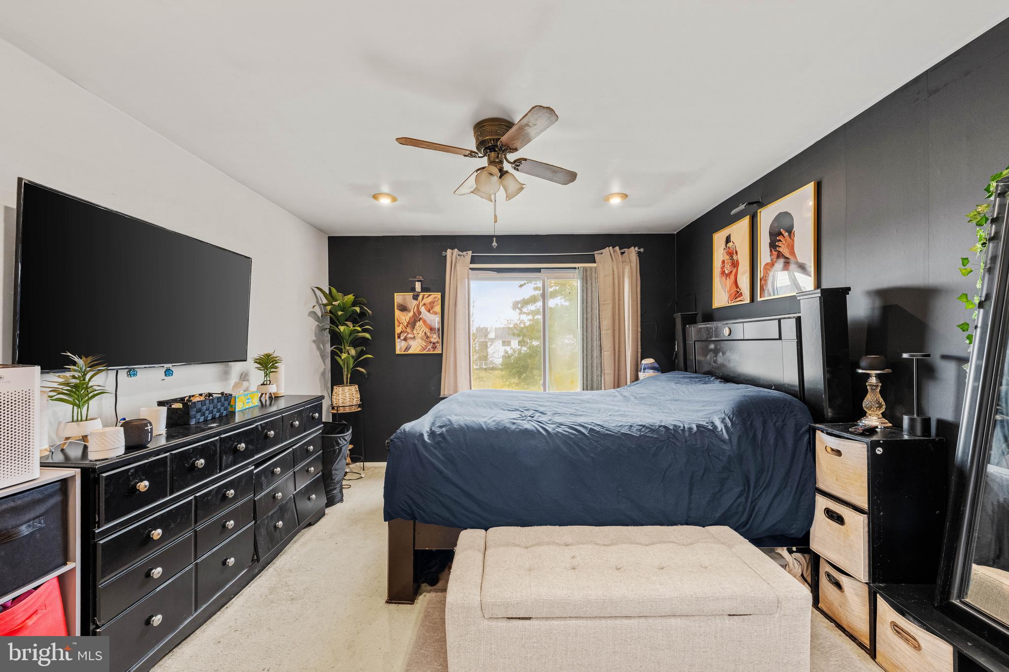 201 Sandstone Court Lumberton, NJ 08048 - Photo 10 of 19 a bedroom with furniture and flat screen tv