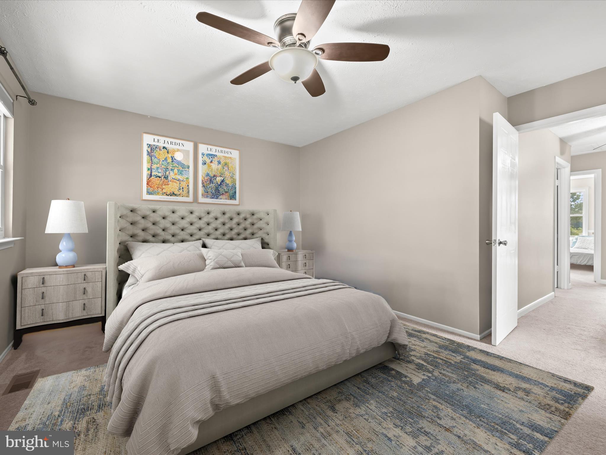 8203 Grainfield Road Severn, MD 21144 - Photo 18 of 34 Virtually Staged Primary Bedroom