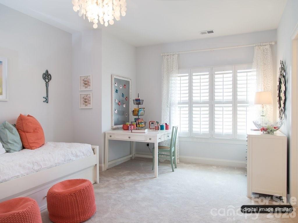 2008 Thatcher Way Fort Mill, SC 29715 - Photo 20 of 27 a bedroom with a bed and a window