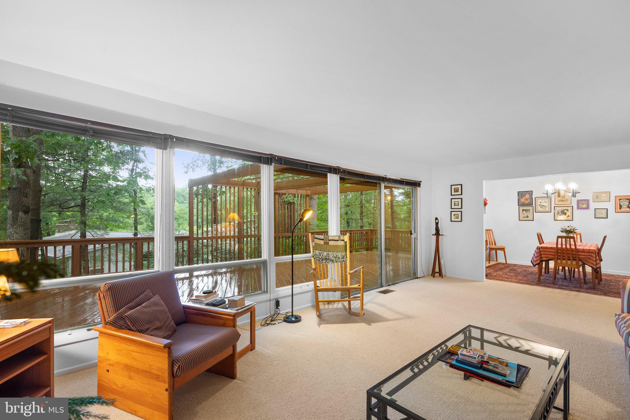 1007 La Grande Road Silver Spring, MD 20903 - Photo 17 of 48 a living room with furniture and a large window