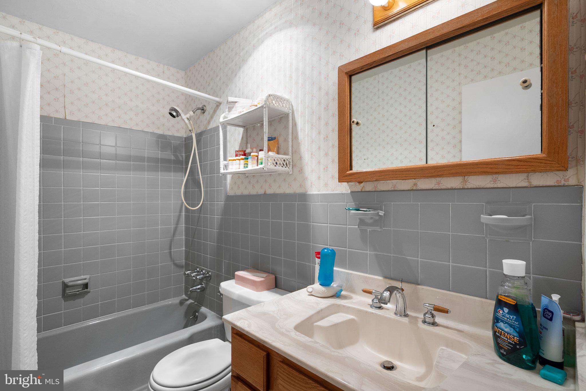 1007 La Grande Road Silver Spring, MD 20903 - Photo 27 of 48 a bathroom with a sink toilet tub and shower