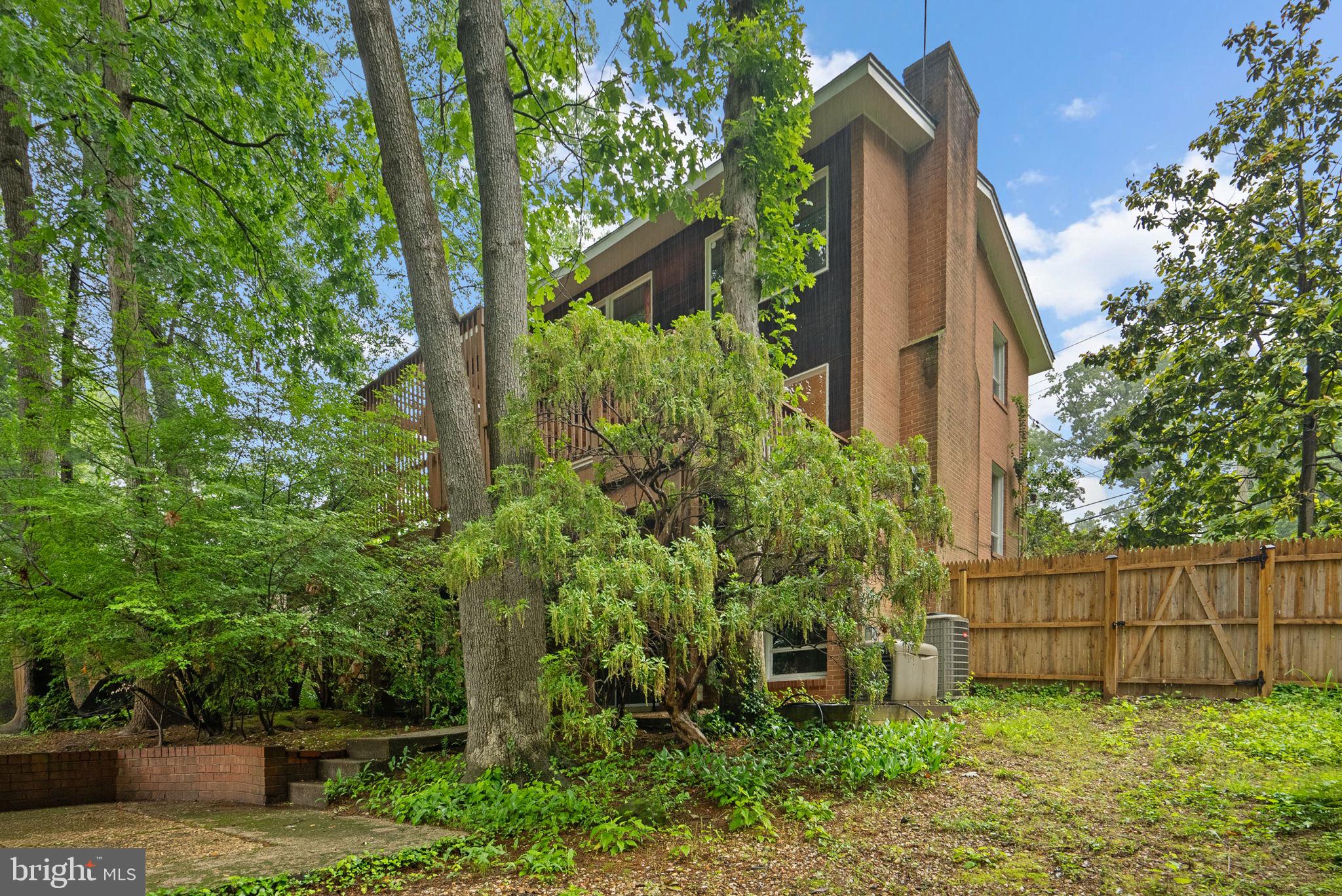 1007 La Grande Road Silver Spring, MD 20903 - Photo 44 of 48 a backyard of a house with lots of green space