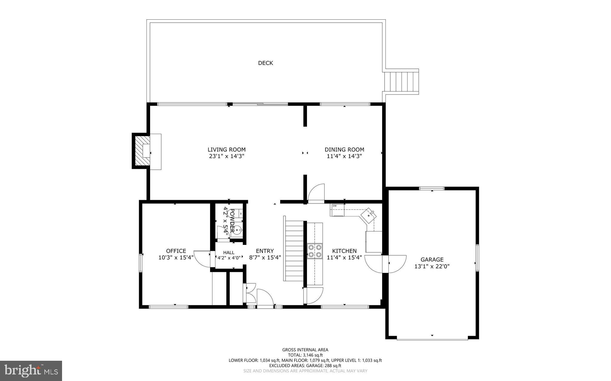1007 La Grande Road Silver Spring, MD 20903 - Photo 45 of 48 a picture of a floor plan