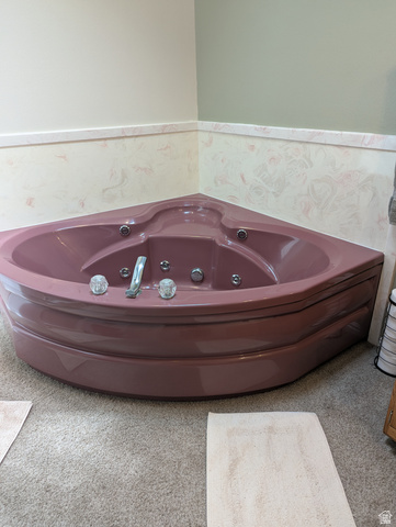 1040 West Mill Road Ferron, UT 84523 - Photo 35 of 117 Corner soaking tub with integrated jets and chrome fixtures