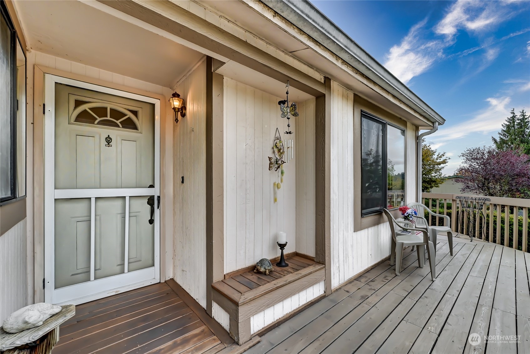 805 236th Place Southwest Bothell, WA 98021 - Photo 4 of 31 a view of a balcony and wooden floor