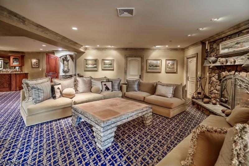 770 Pottersville Road Far Hills, NJ 07931 - Photo 27 of 29 a living room with furniture and a flat screen tv