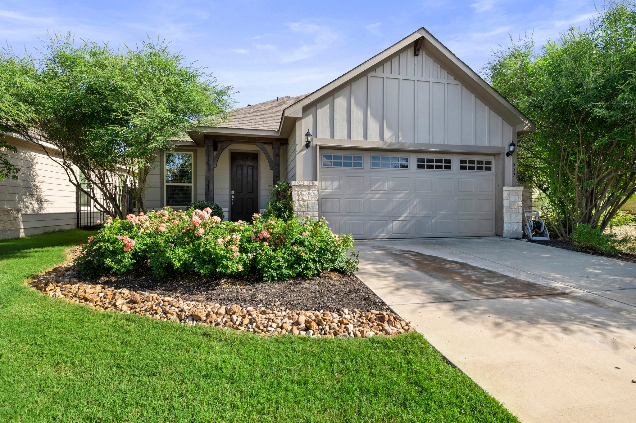 537 Bonnet Boulevard Georgetown, TX 78628 - Photo 2 of 25 Charming landscaping.