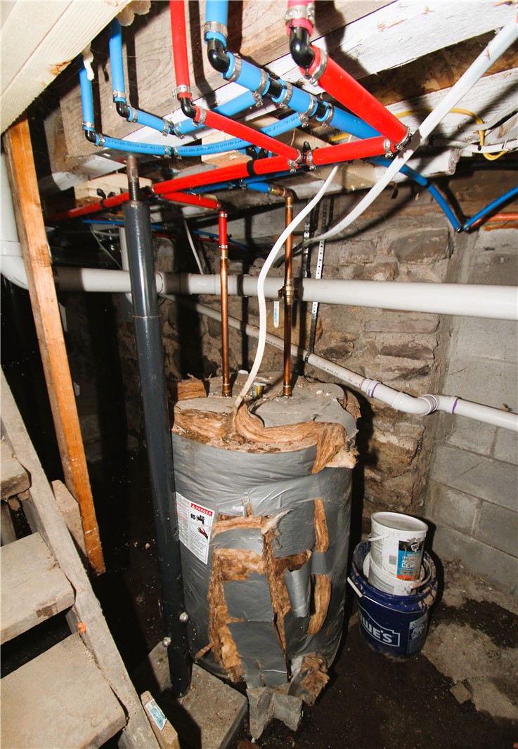 1530 Oak Orchard Road Carlton, NY 14571 - Photo 30 of 31 Hot Water Tank and all new live water plumbing