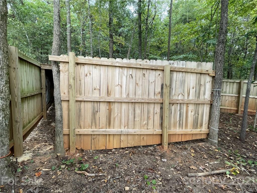 4004 Lamington Road Matthews, NC 28105 - Photo 30 of 31 a view of a wooden fence