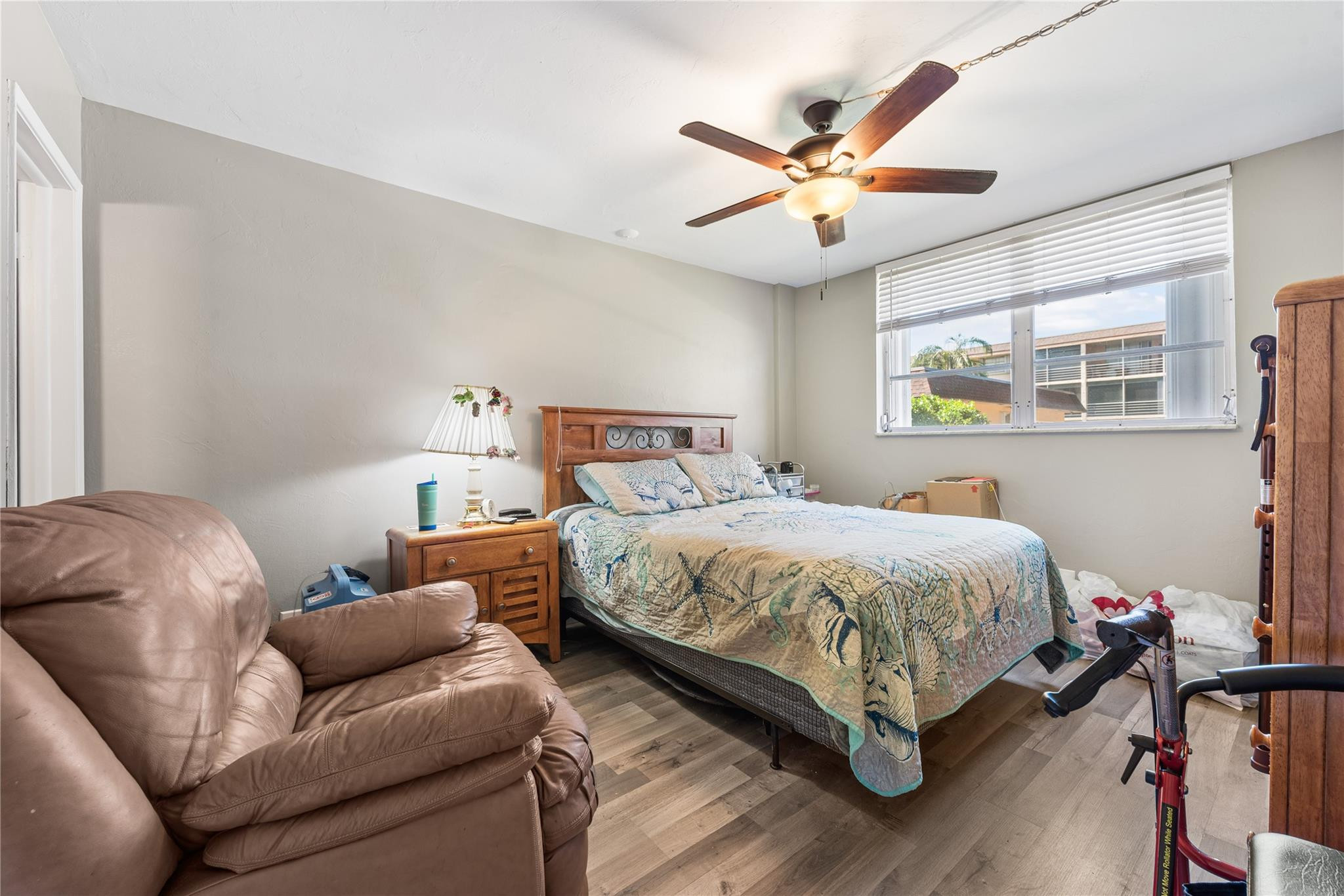 4500 North Federal Highway, Unit 156 Lighthouse Point, FL 33064 - Photo 11 of 23 a bedroom with a bed and window